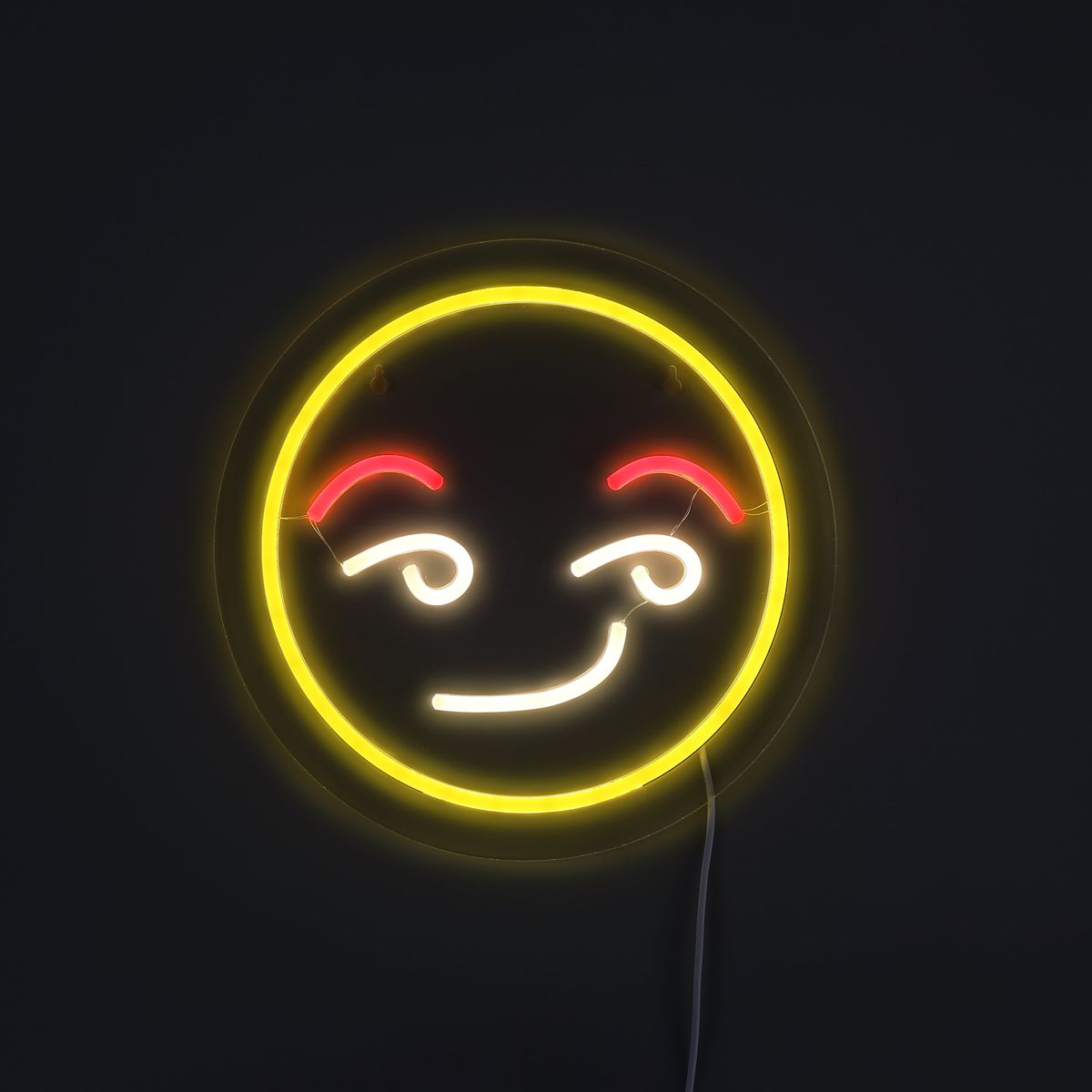 Lightish Emoji Flirty Neon Væglampe