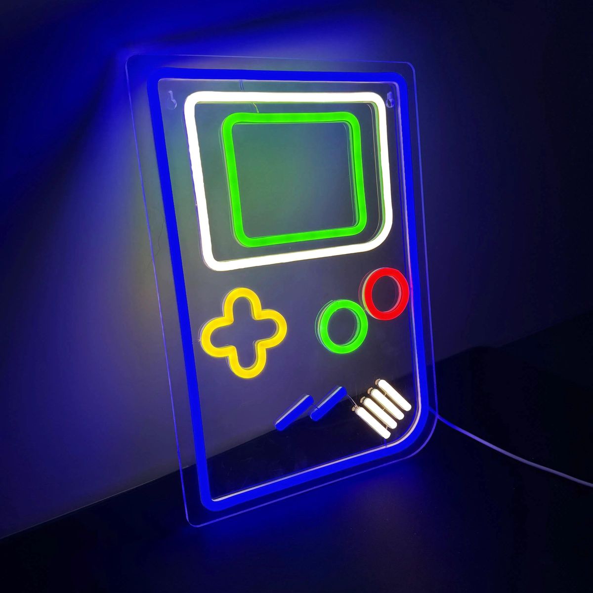 Lightish Gameboy Neon Væglampe