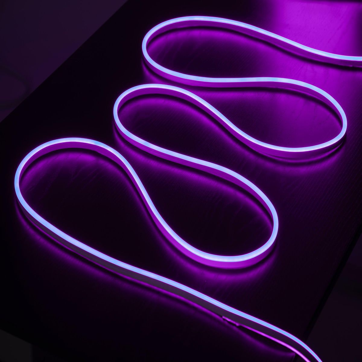 Lightish Neon Flex Pr. Meter Ip67 Lilla