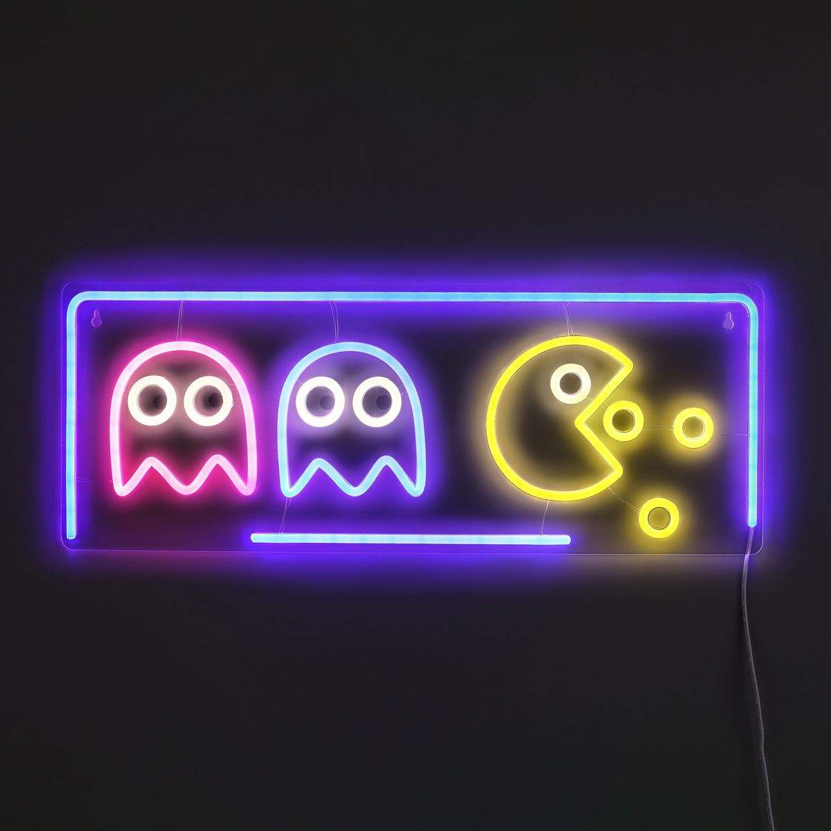 Lightish Pacman Neon Væglampe