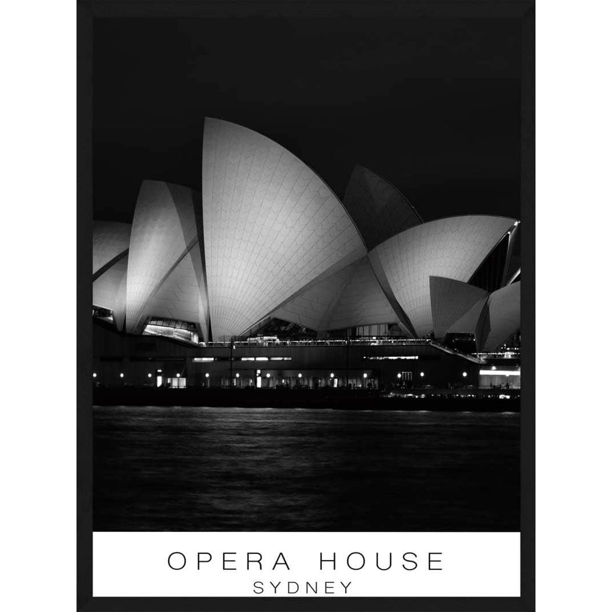 Operahuset sydney - plakat