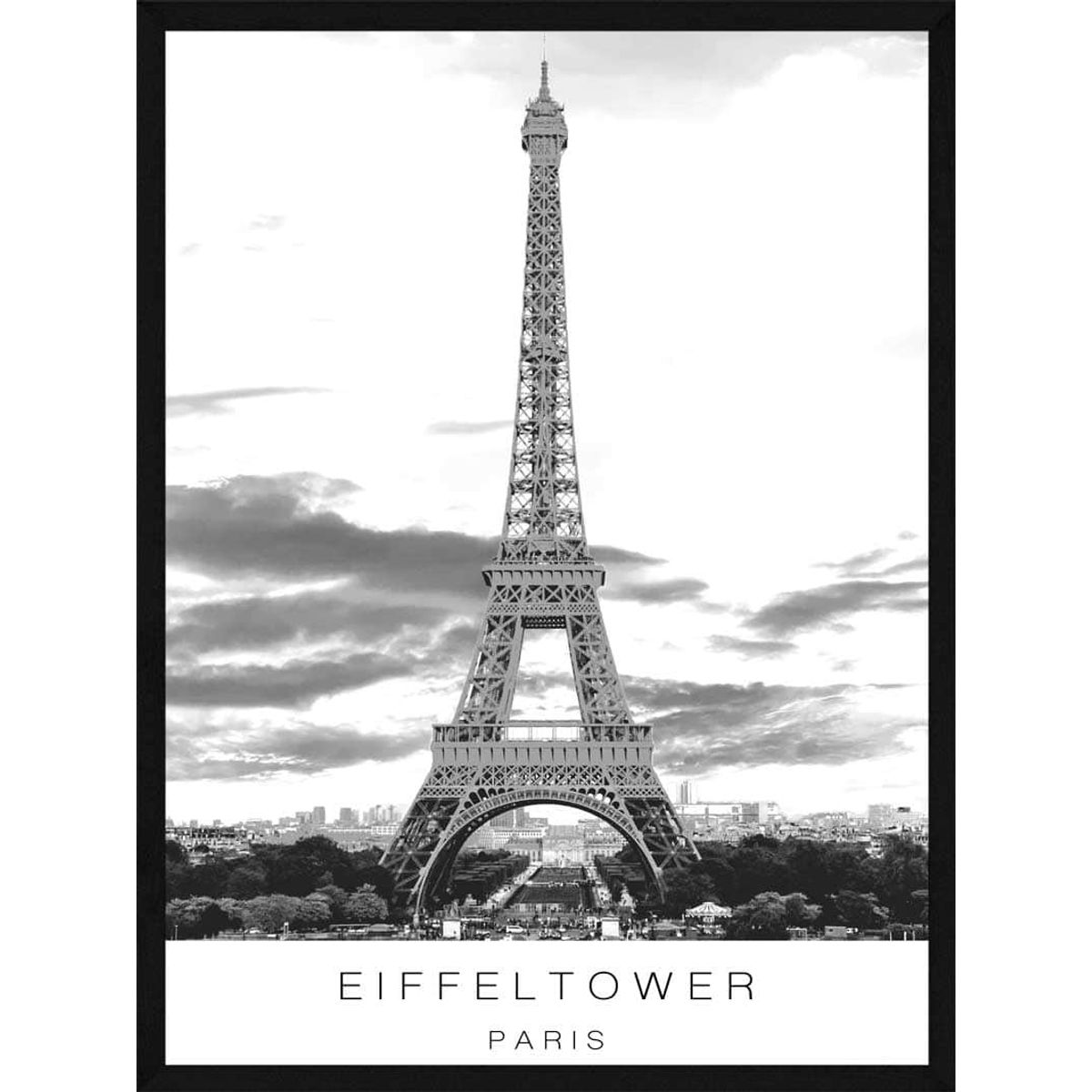 Eiffeltårnet i Paris - plakat