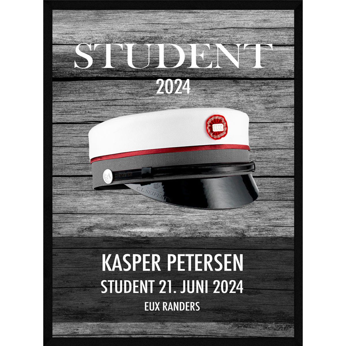 Personlig studenter plakat