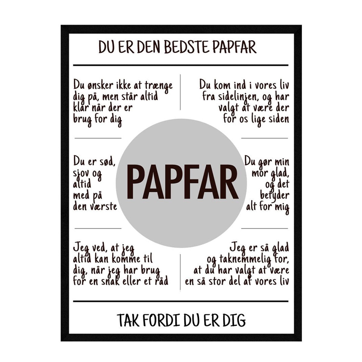 Papfar plakat