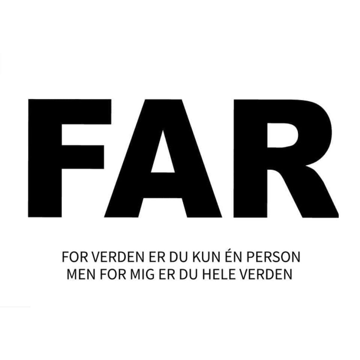 Far plakat fotoplakat