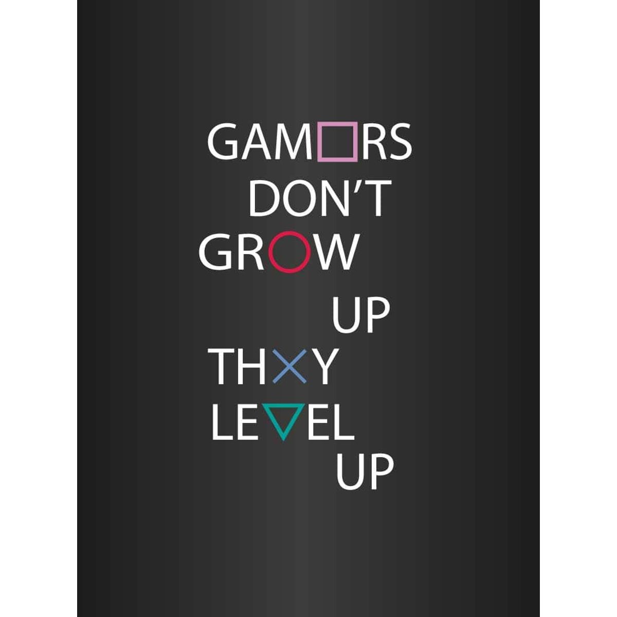 Gamers level up - Gamer plakat