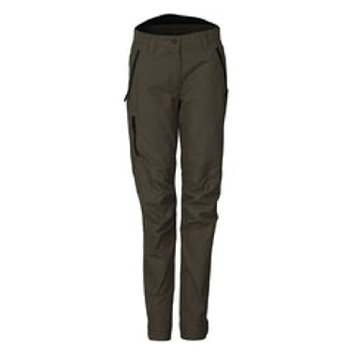 Laksen - Dame Dynamic Eco Jagtbukser - Olive