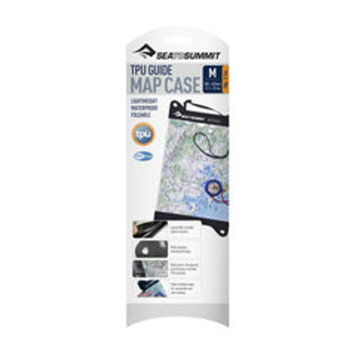 Sea to Summit - - TPU Guide Map Case - Medium Clear