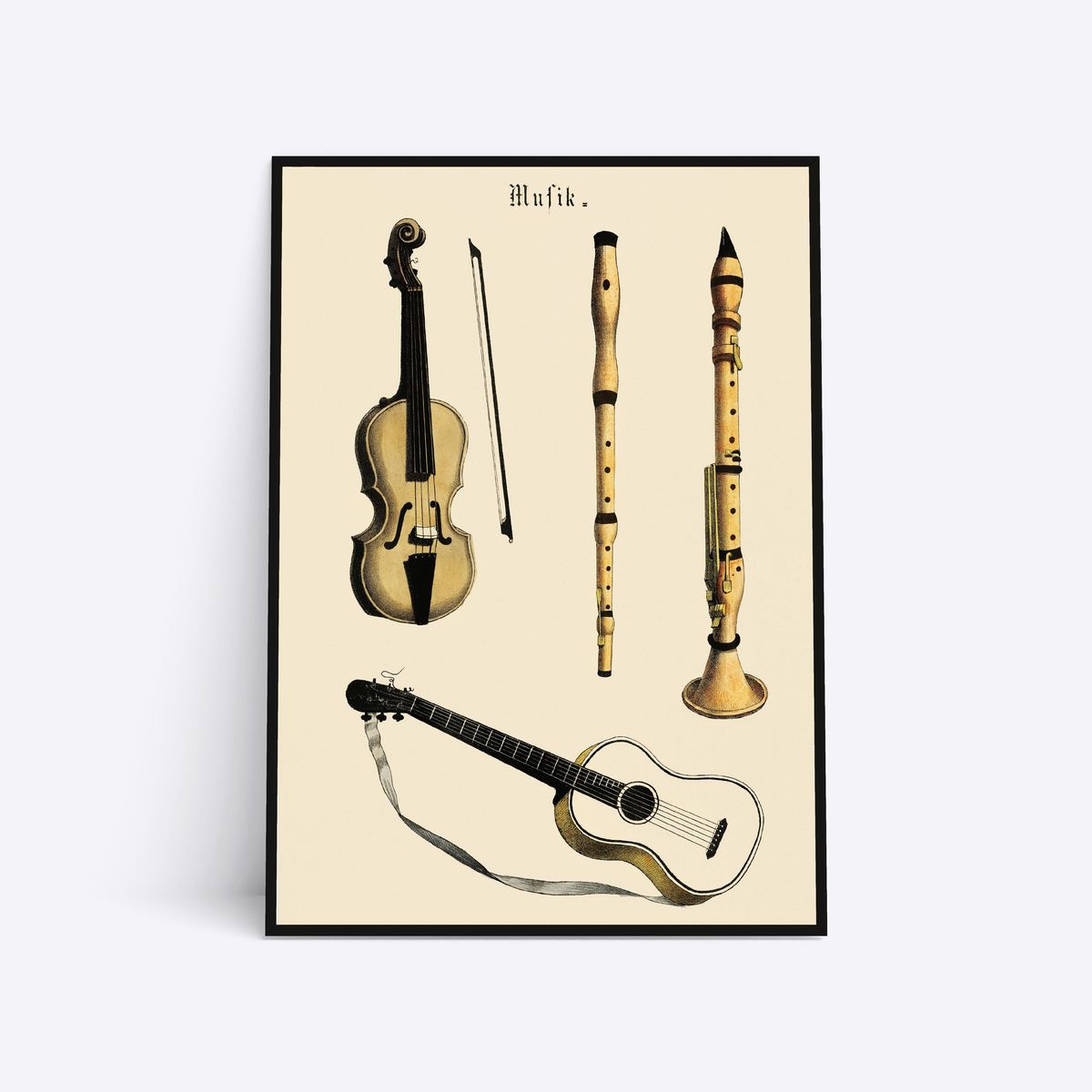 Instruments - 70x100 cm