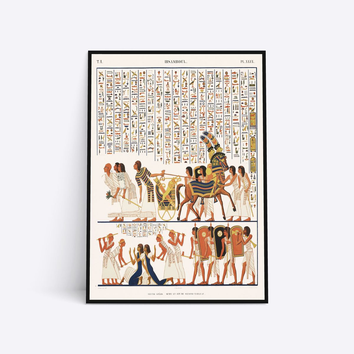 Egyptian Characters - 50x70 cm