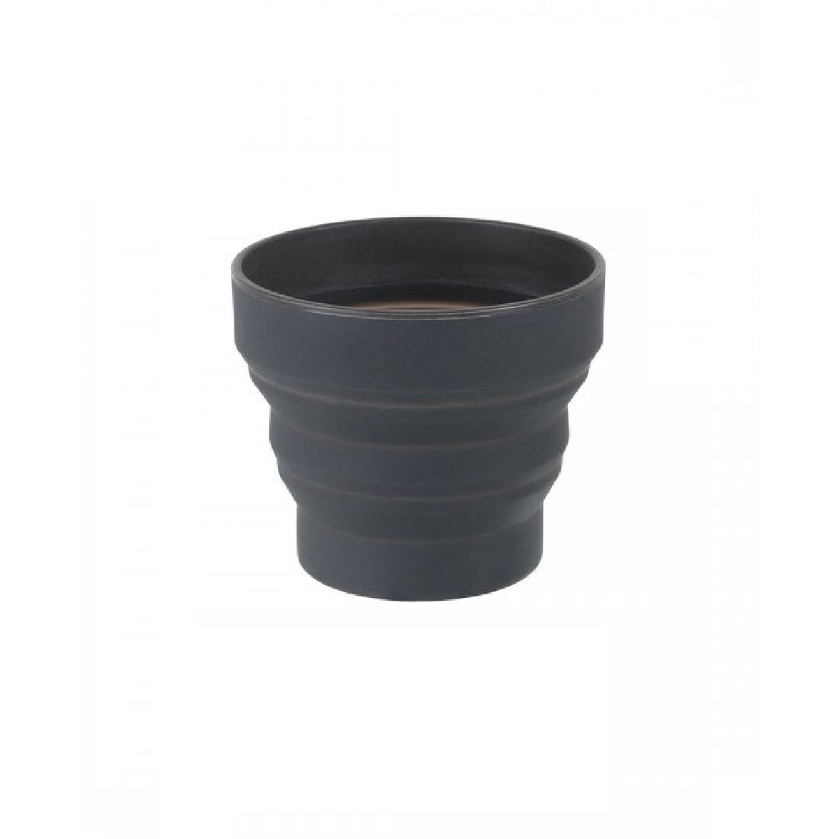 LifeVenture Silicone Ellipse Flexi-Mug Graphite