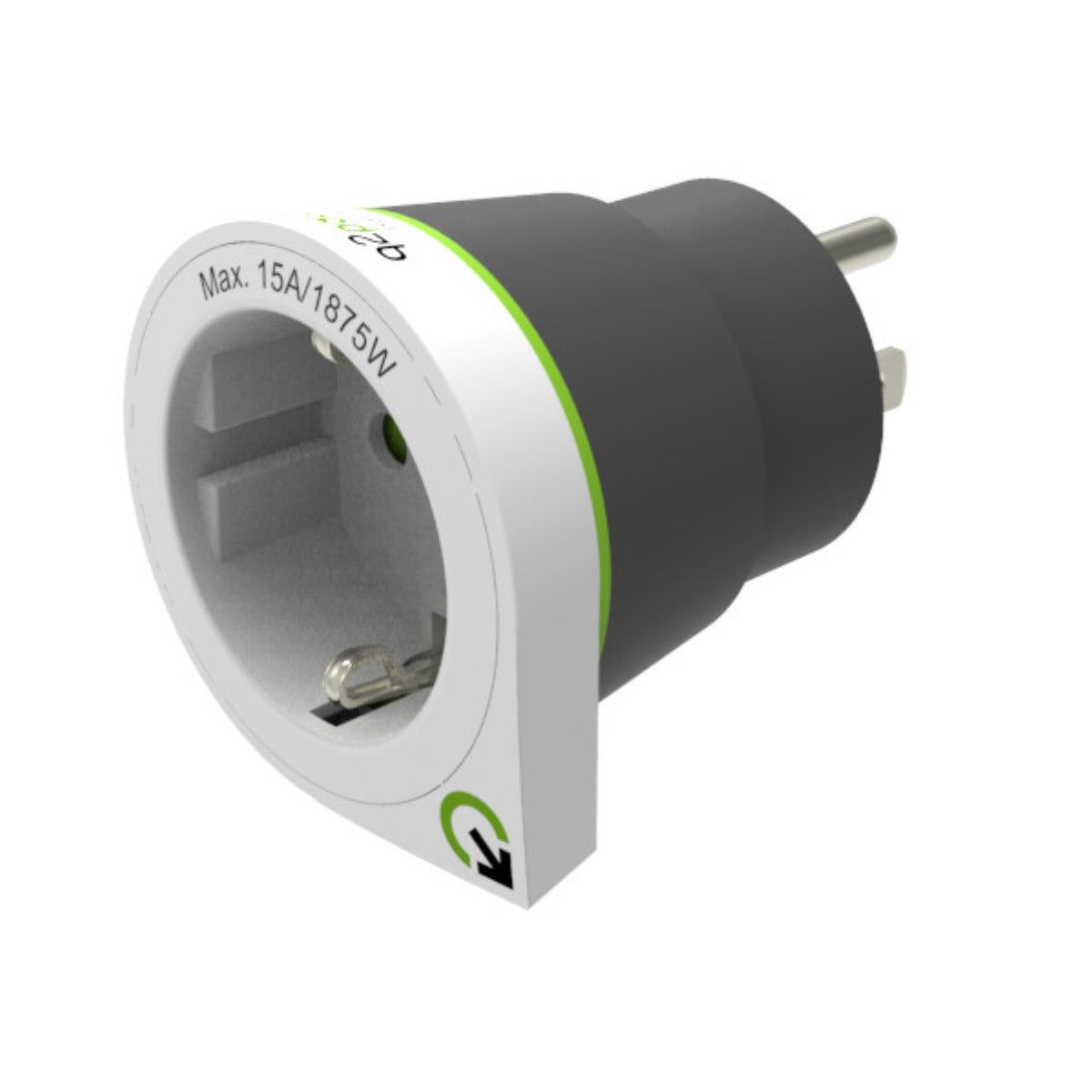 Q2Power Adapter - EU til USA