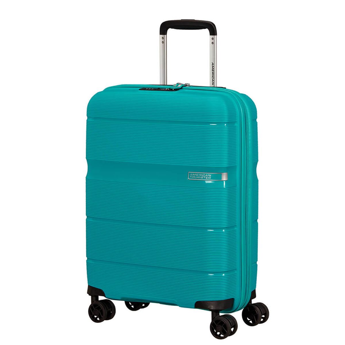 American Tourister Linex Spinner Blå Kuffert - Stor - 76 cm