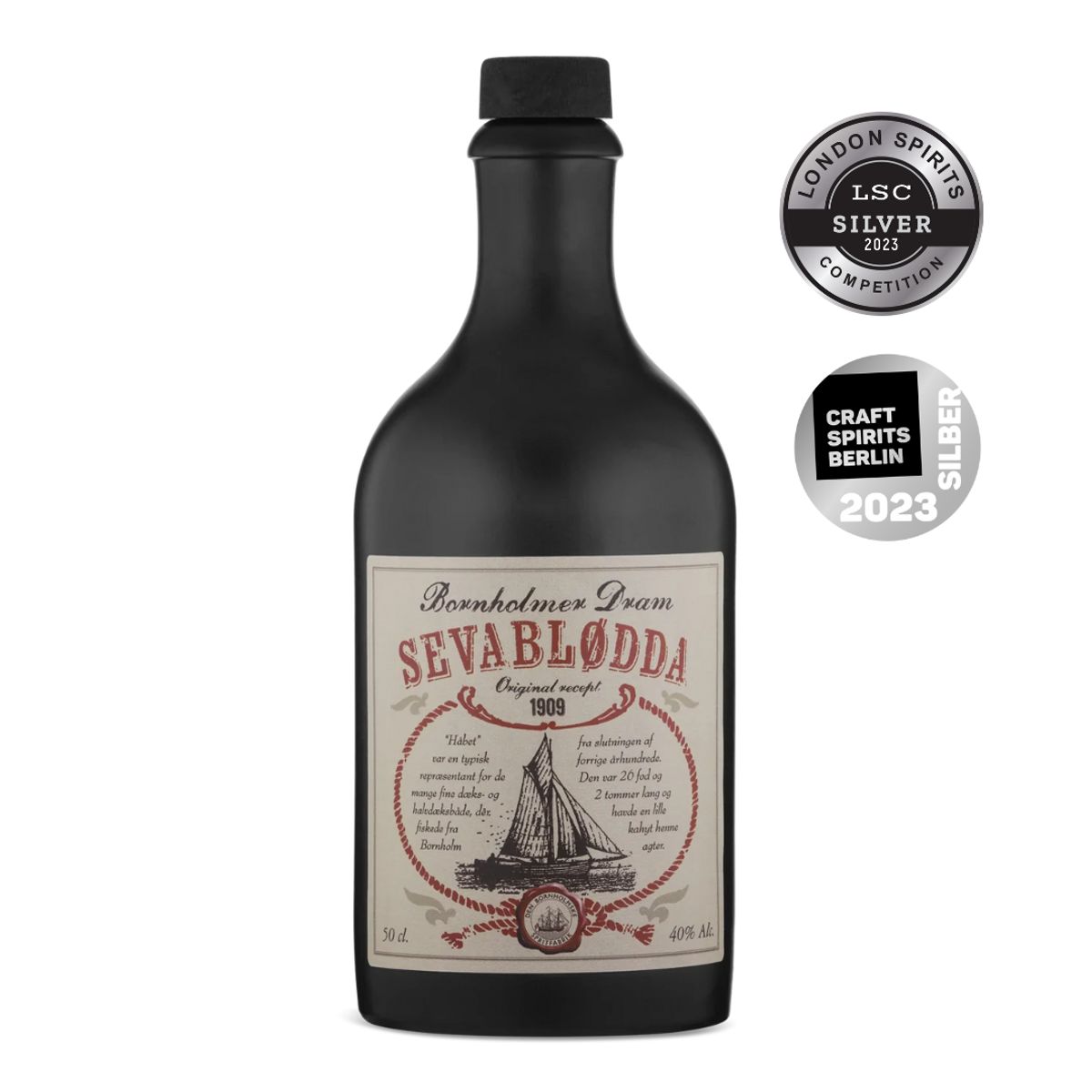 Bornholmer Dram SevaBlødda 40% - 50 cl