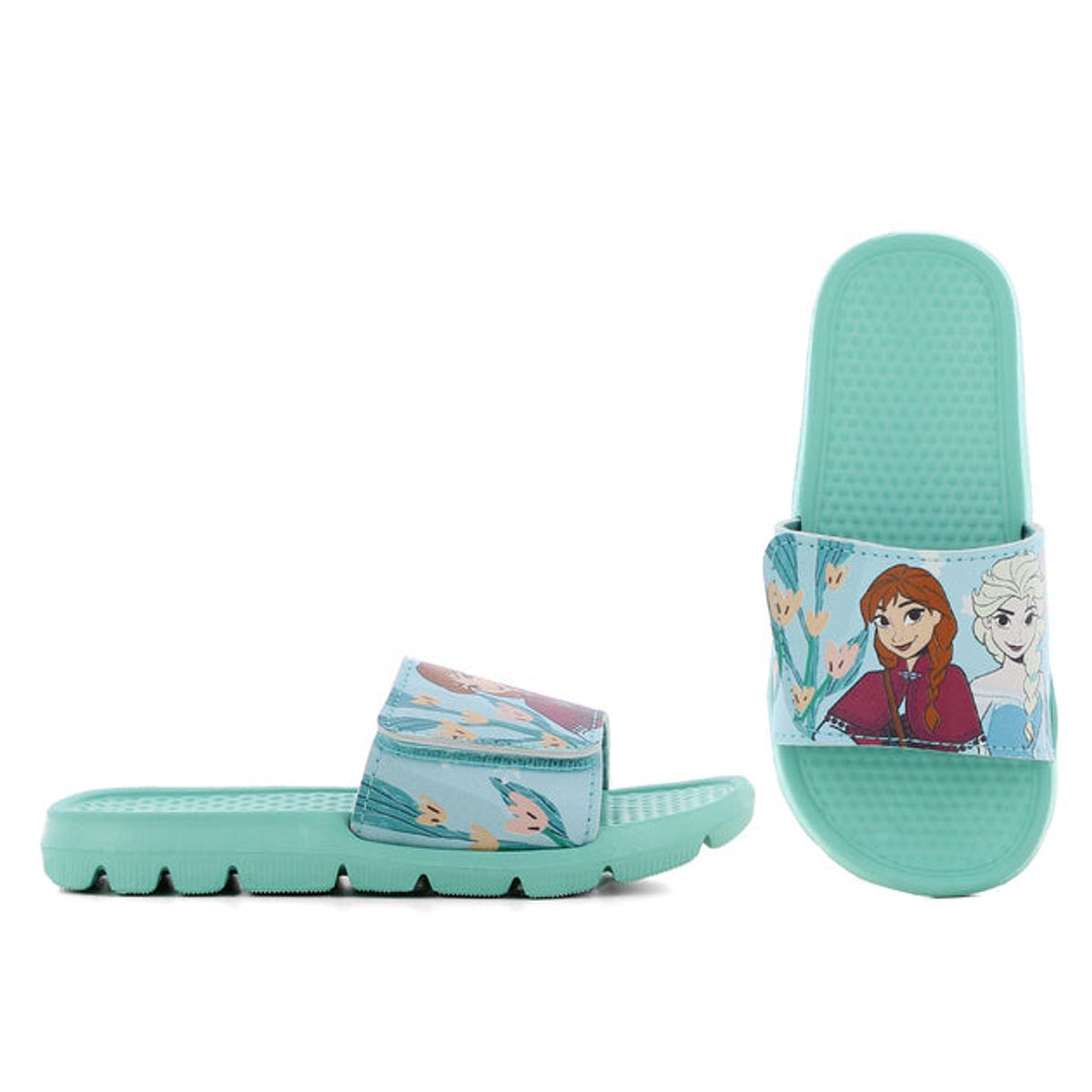 Disney - Badesandaler med velcro, 72-0123 - Frozen - 32