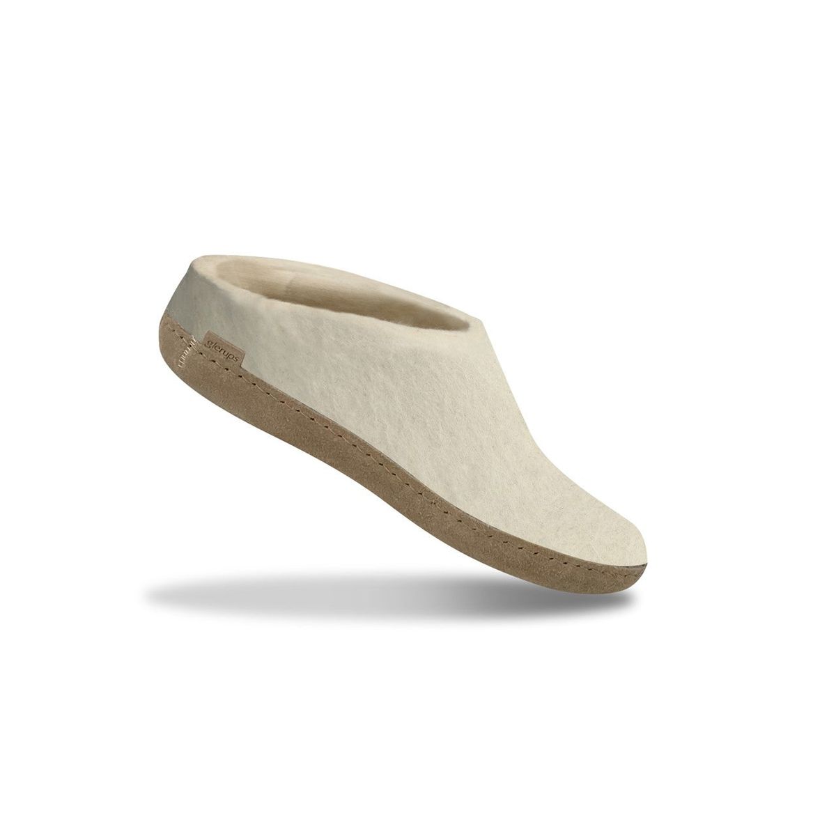 Glerups - Hjemmesko, slip-on, 64-0234 - Hvid - 37