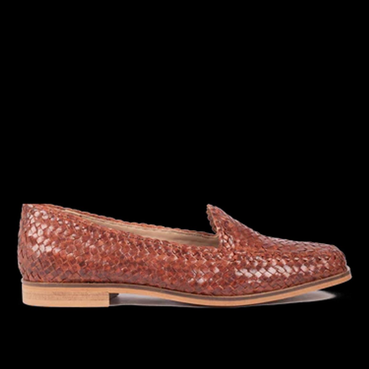 Angulus - Håndflettet loafer - 23-0607 - Brun - 39.5