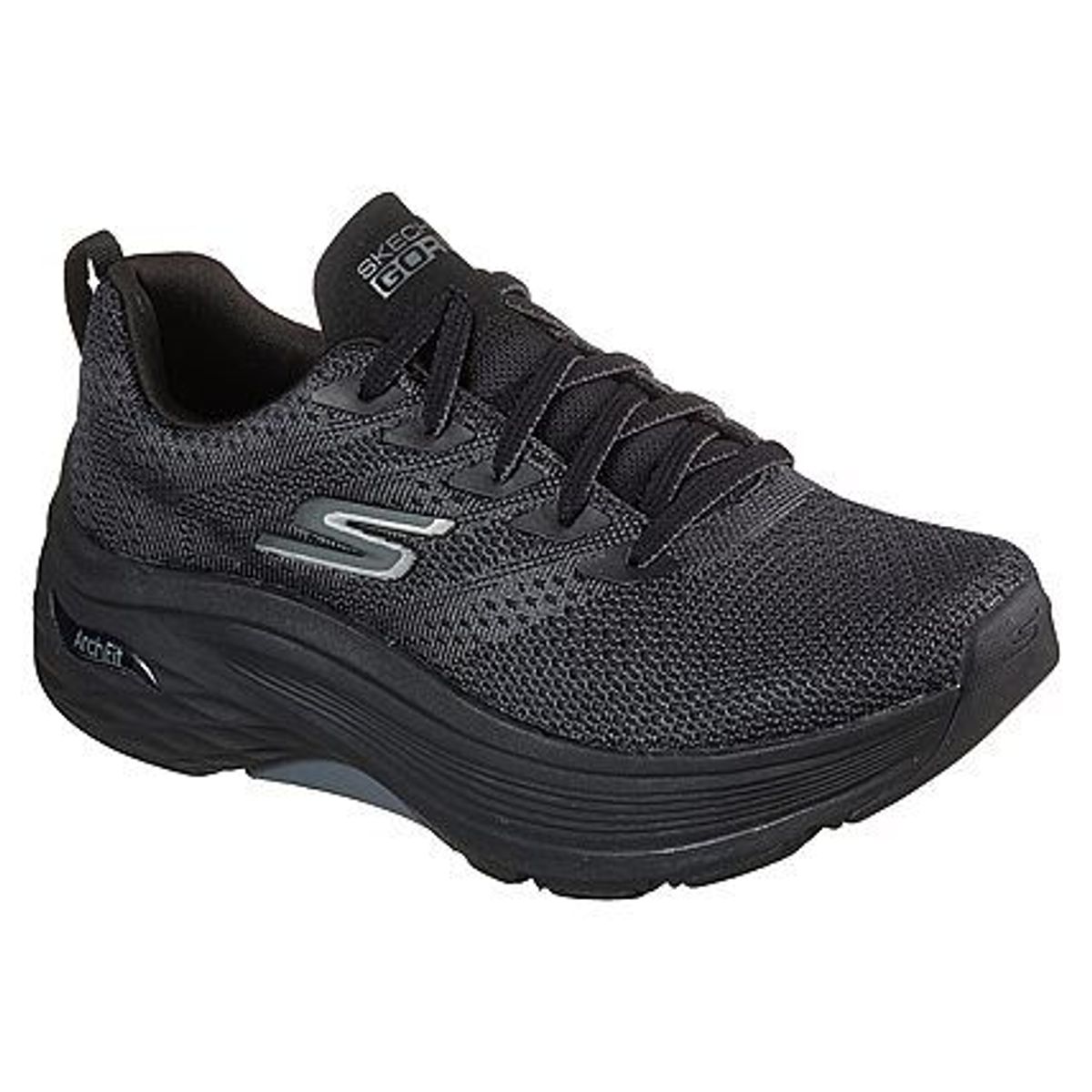 Skechers - Womens Max Cushioning Arch Fit, 76-0995 - Sort - 37