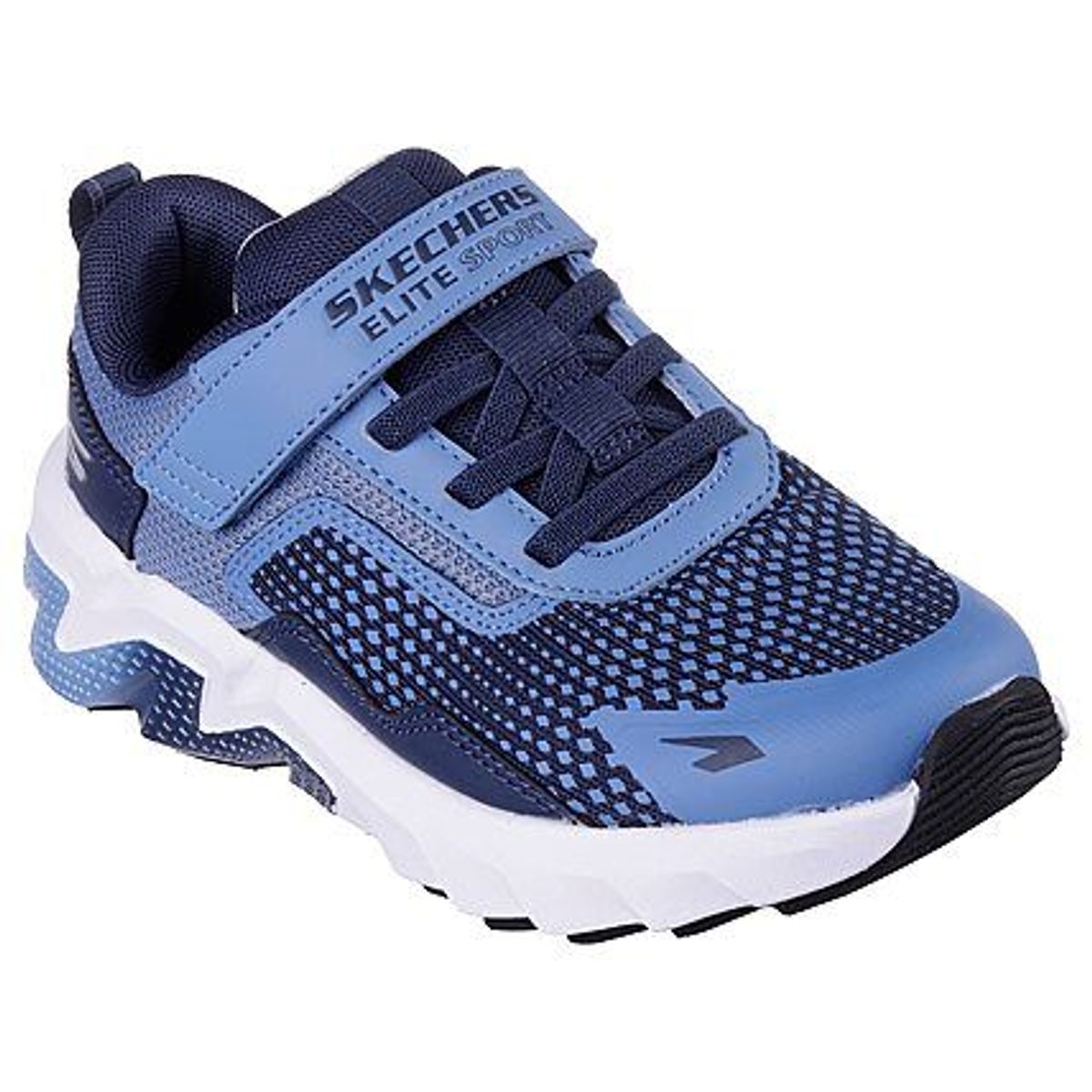 Skechers - Boys Elite Sport Tread, 76-1036 - Blå - 38