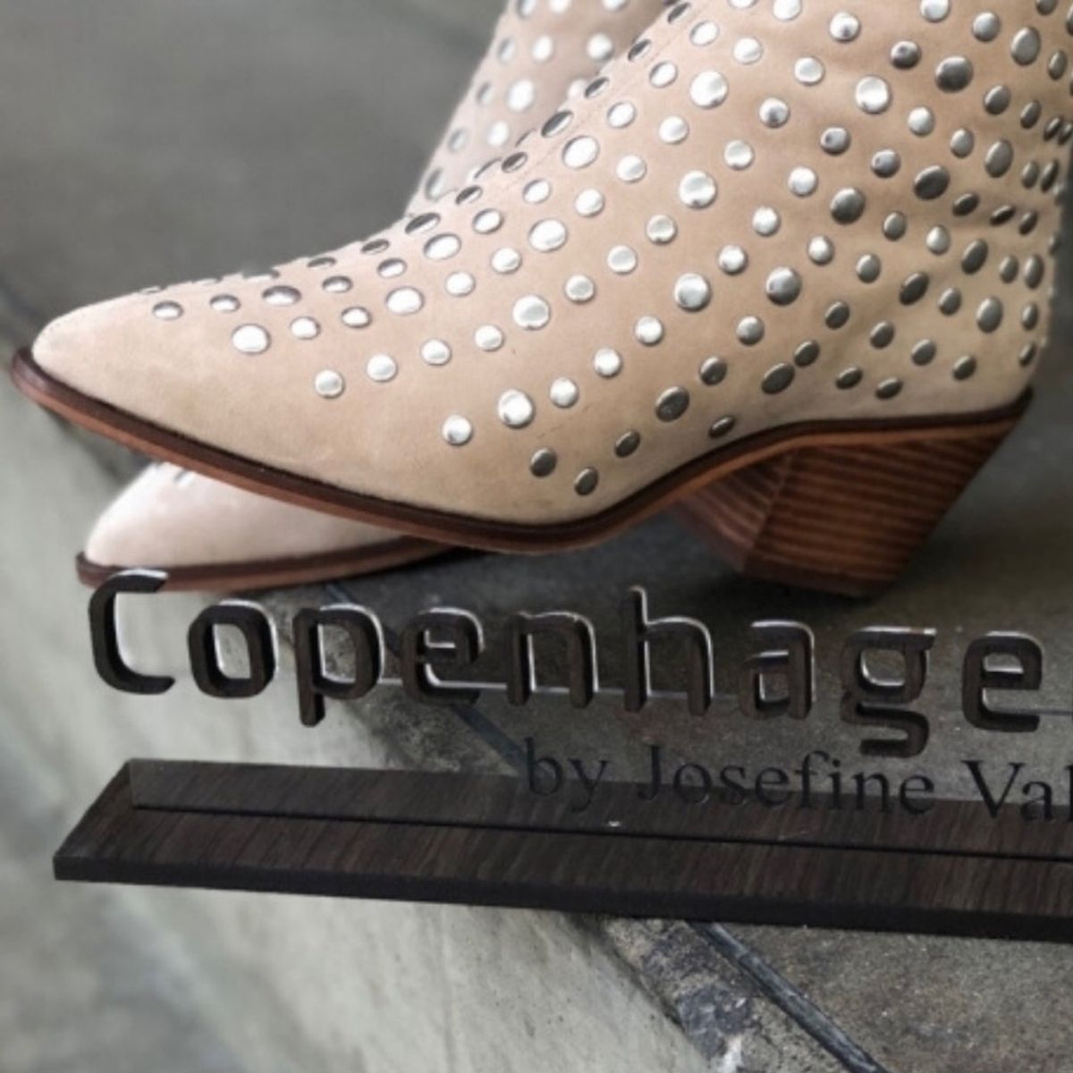 Copenhagen Shoes by Josefine Valentin, Clarissa - Beige - 38