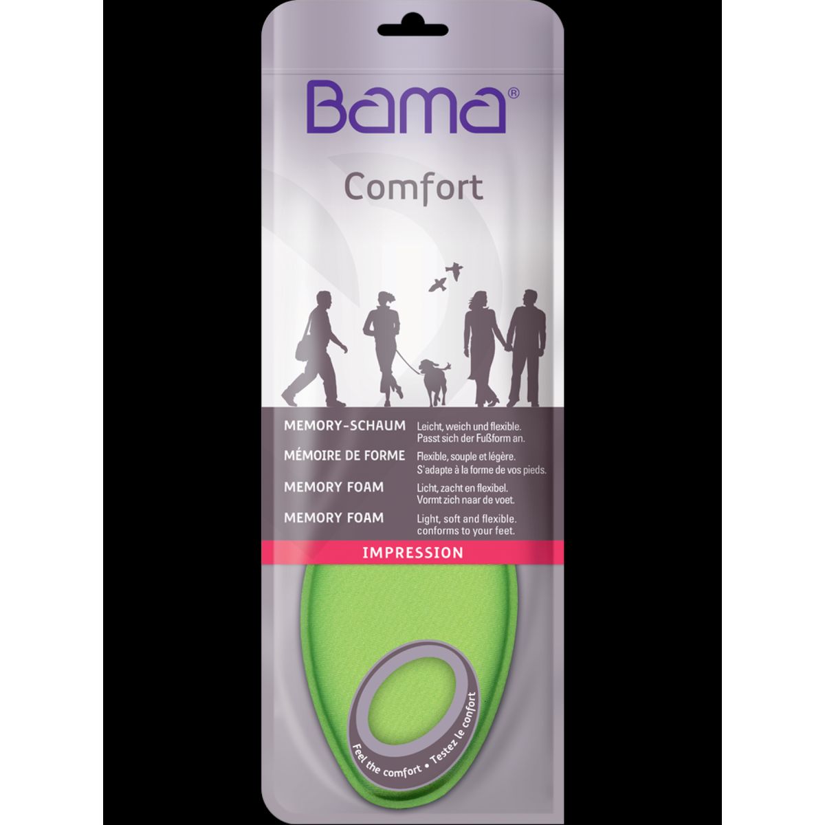 Bama - Comfort impression såler, 21155-xxxx - 36/37