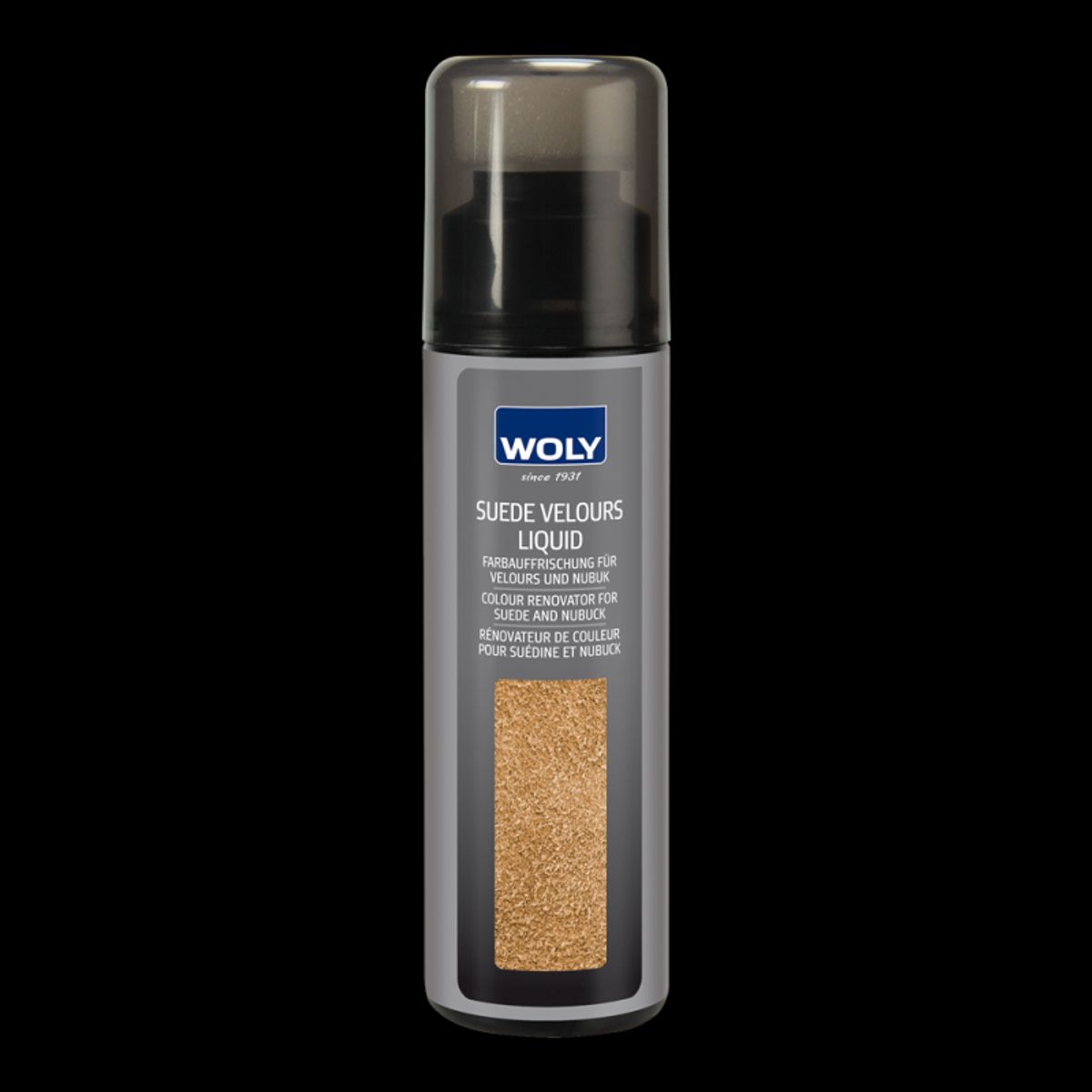 Woly Suede Velours Liquid - Vælg farve - Brun (Chestnut)