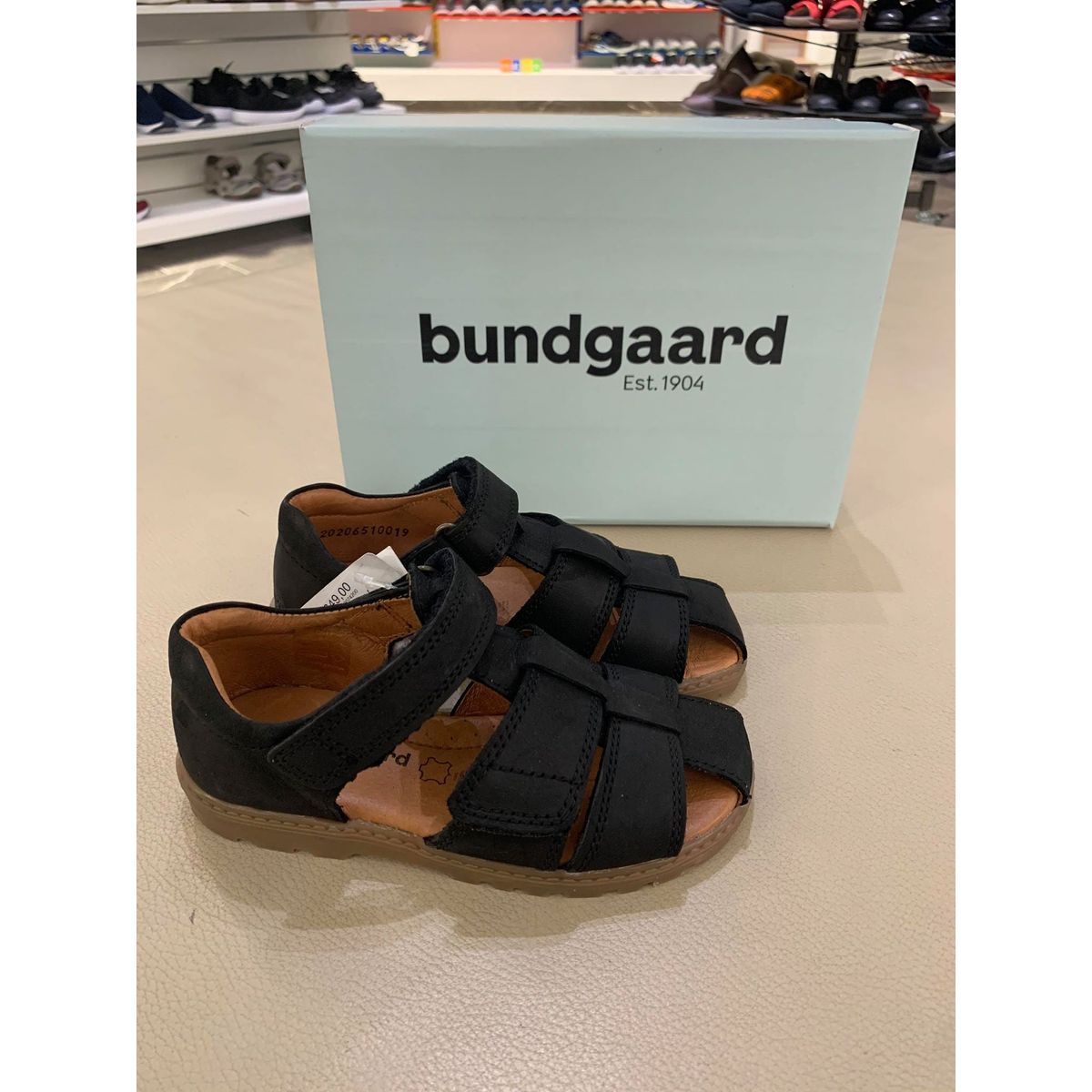 Bundgaard, Sandal med lukket snude - Sort - 28