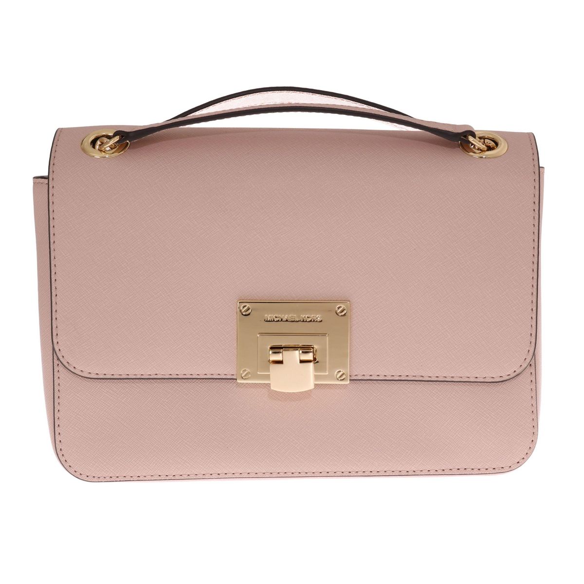 Michael Kors Elegant Pink Tina Shoulder Bag