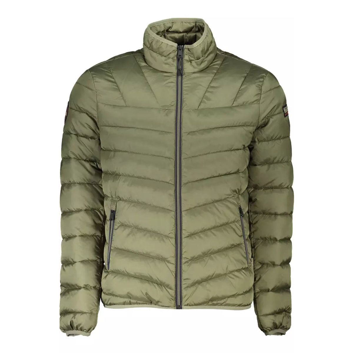 Napapijri Green Polyamide Men Jacket