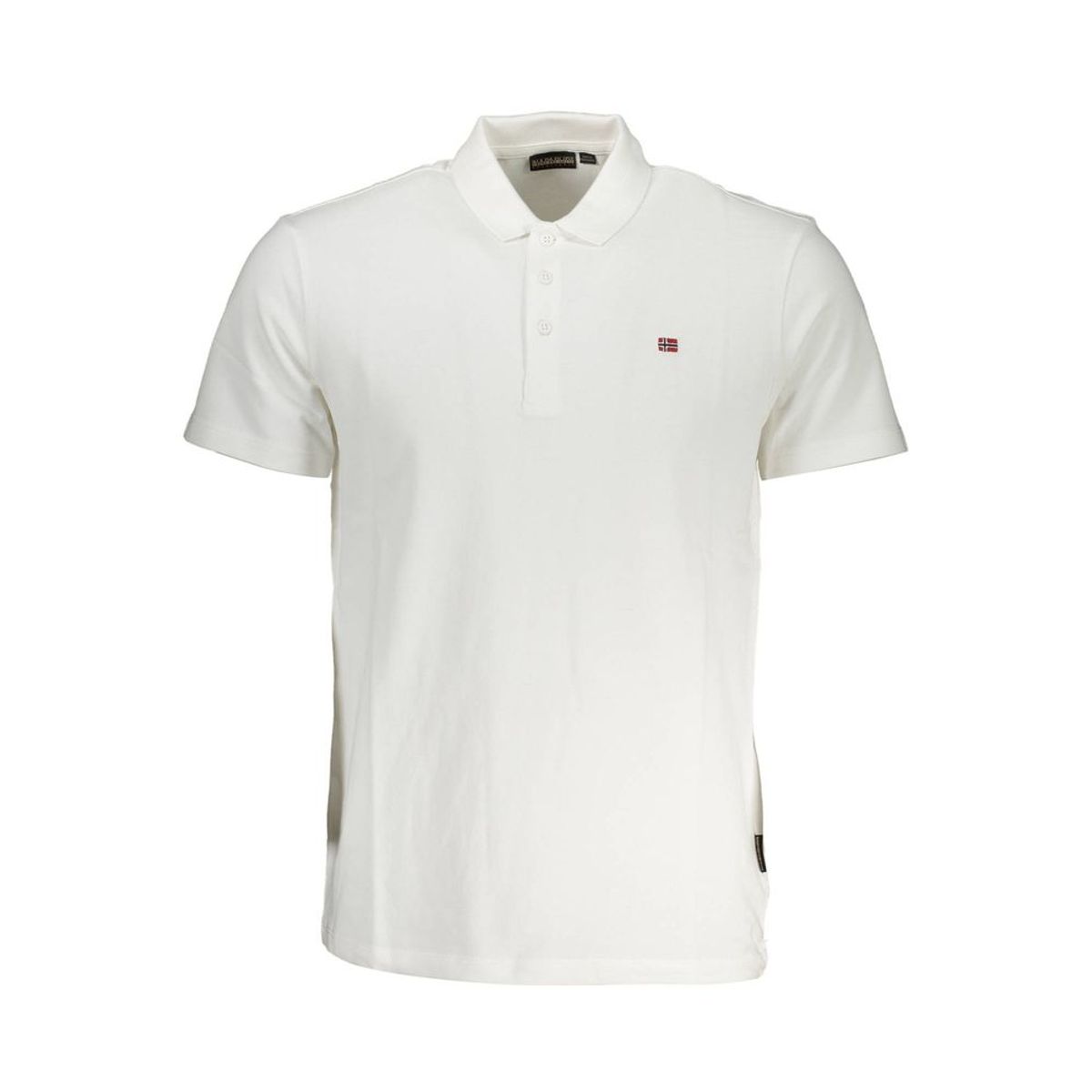 Napapijri Hvid Bomuld Polo Shirt