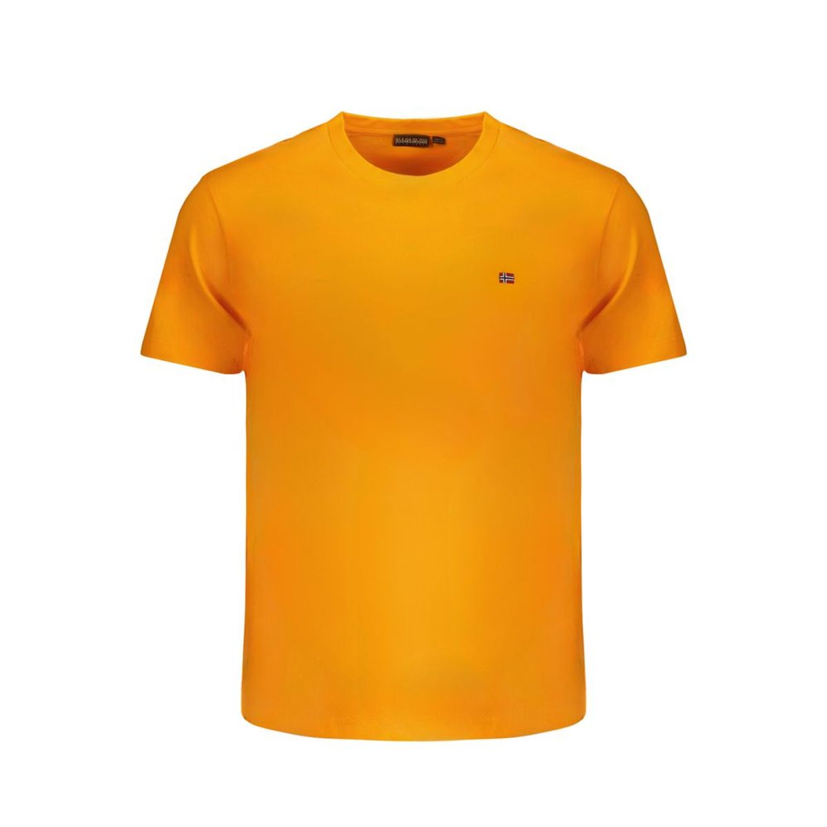 Napapijri Orange Cotton T-Shirt