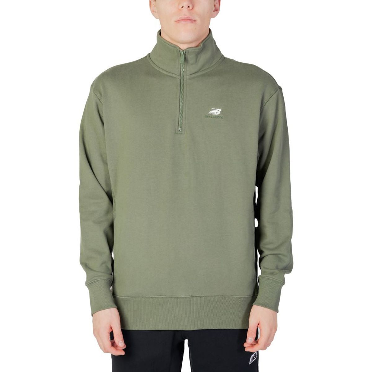 New Balance Green Cotton Sweater