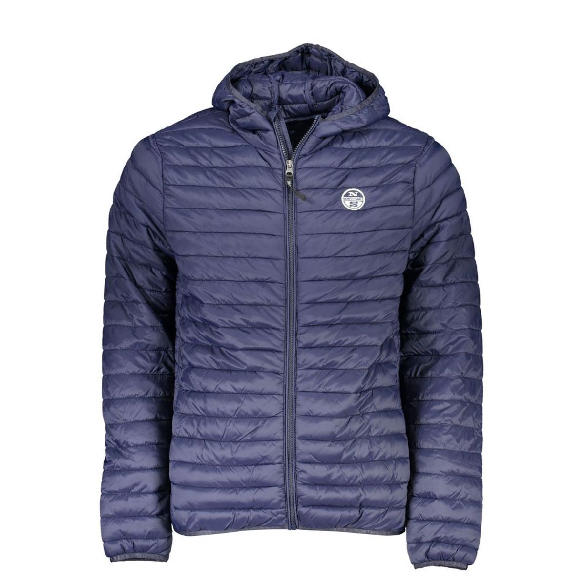 North Sails Blue Polyamide Men Jacket