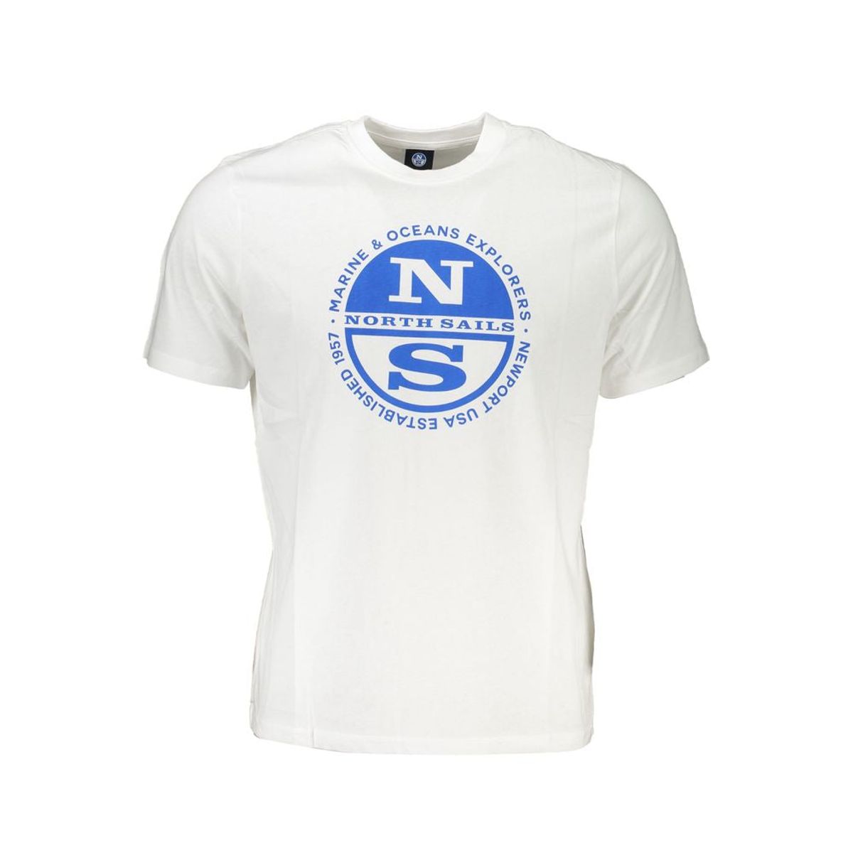 North Sails White Cotton T-Shirt