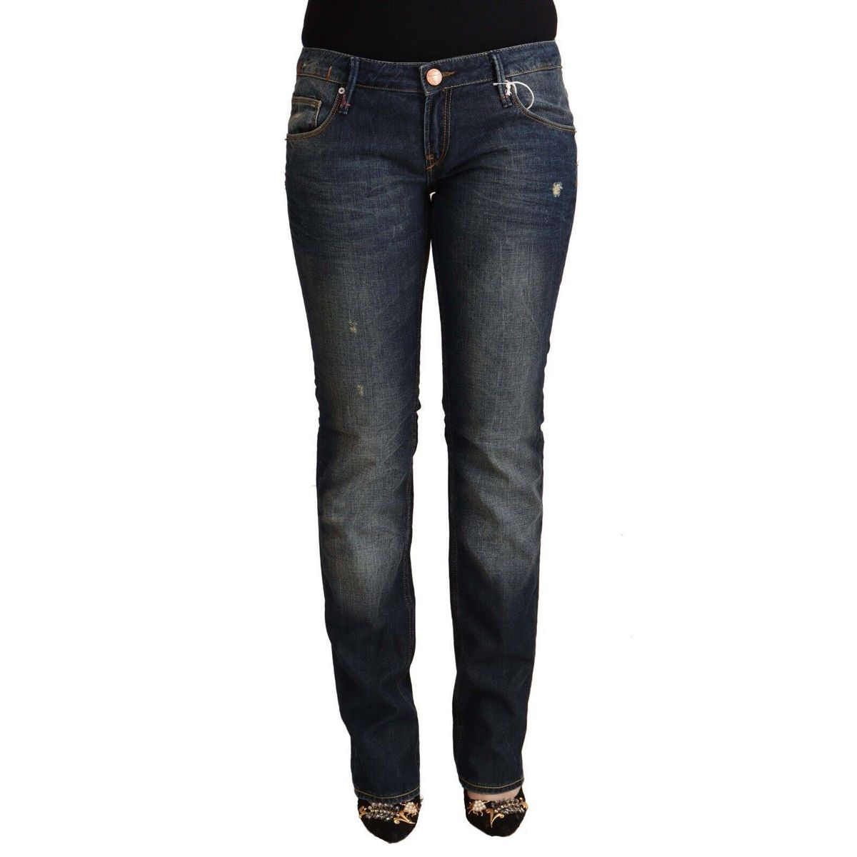 Acht Chic Low Waist Skinny Denim Jeans