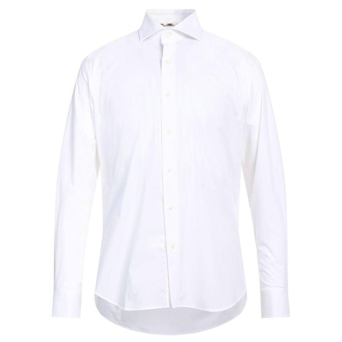 Aquascutum Sophisticated Hvid Bomuld Skjorte