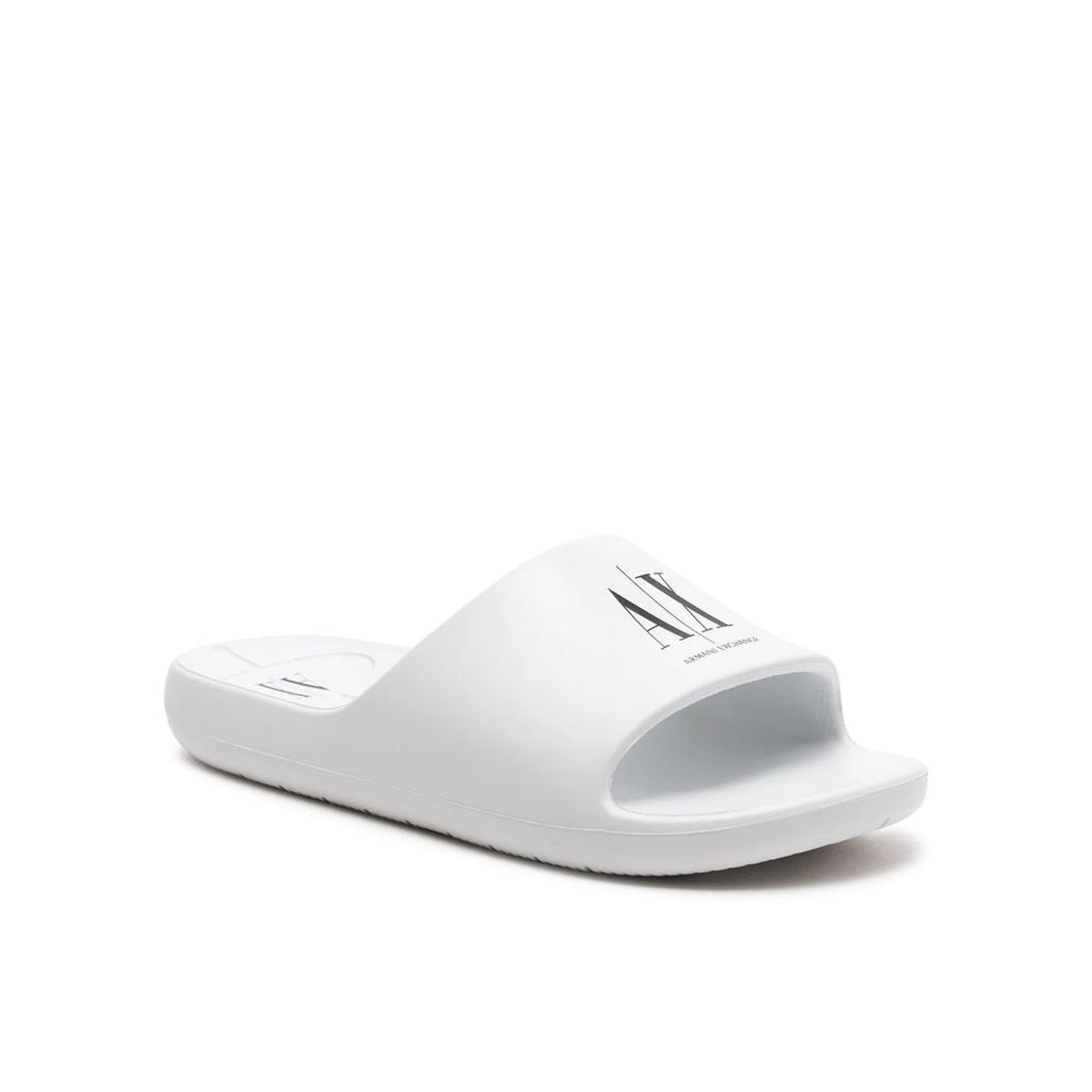 Armani Exchange White Polyethylene Sandaler