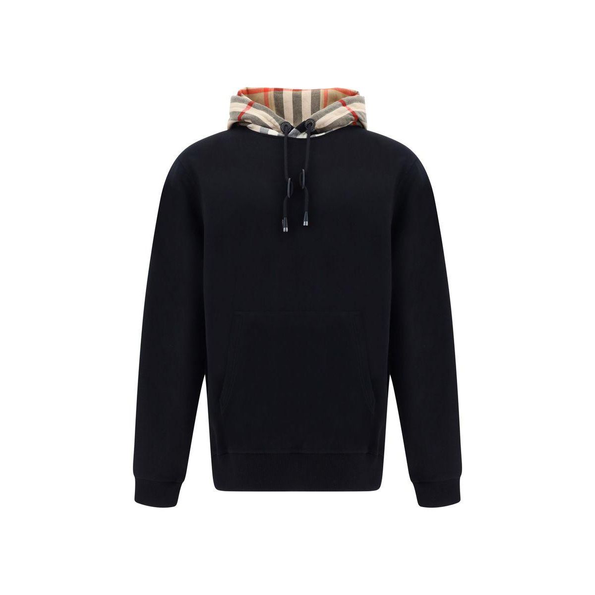 Burberry Sort Bomuld Samuel Hoodie Sweatshirts