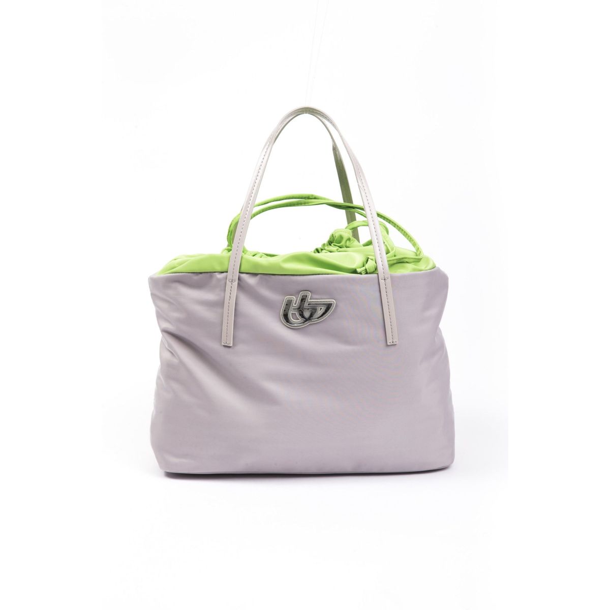 BYBLOS Chic Gray Shopper Tote for Sophisticated Style