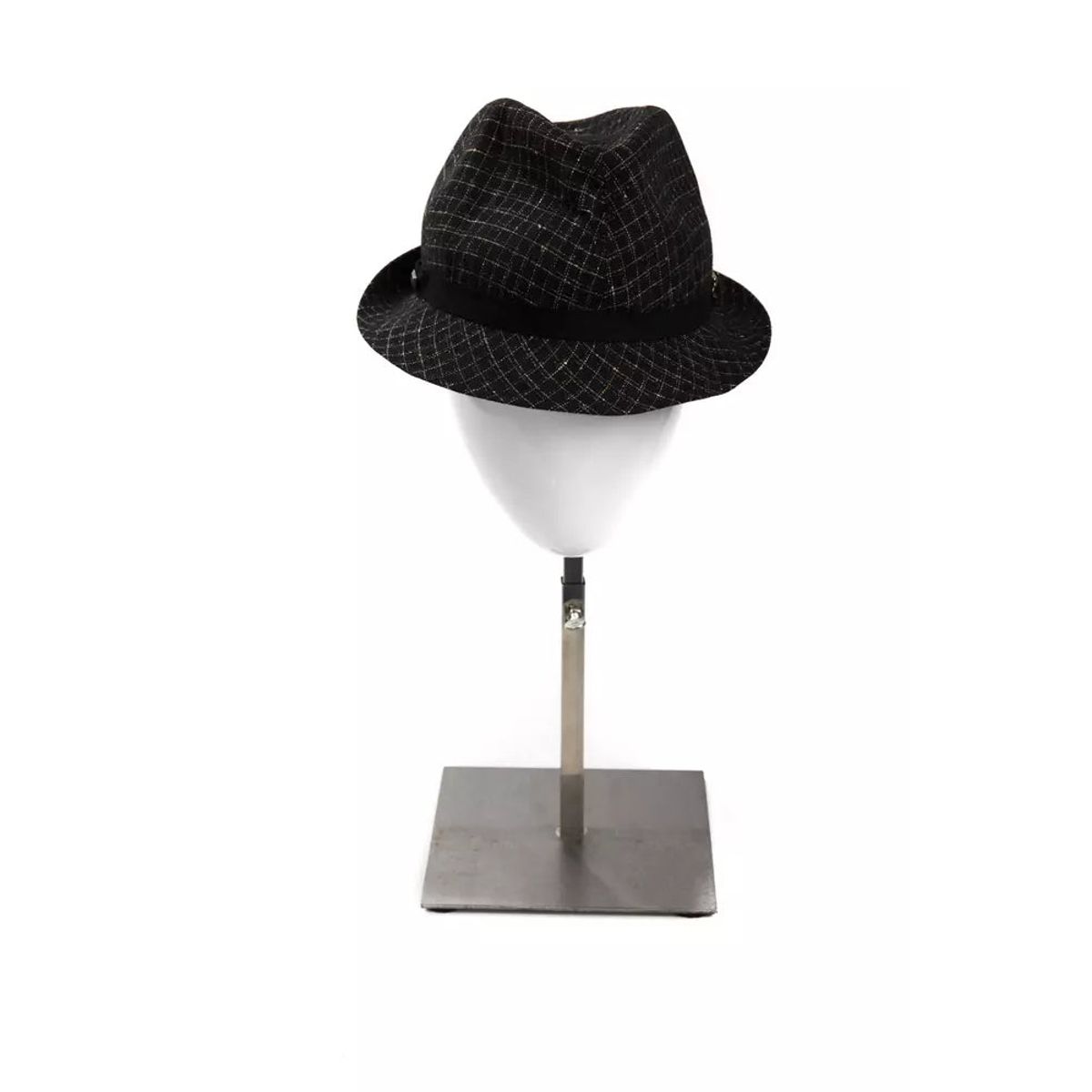 BYBLOS Elegant Black Wool Blend Hat