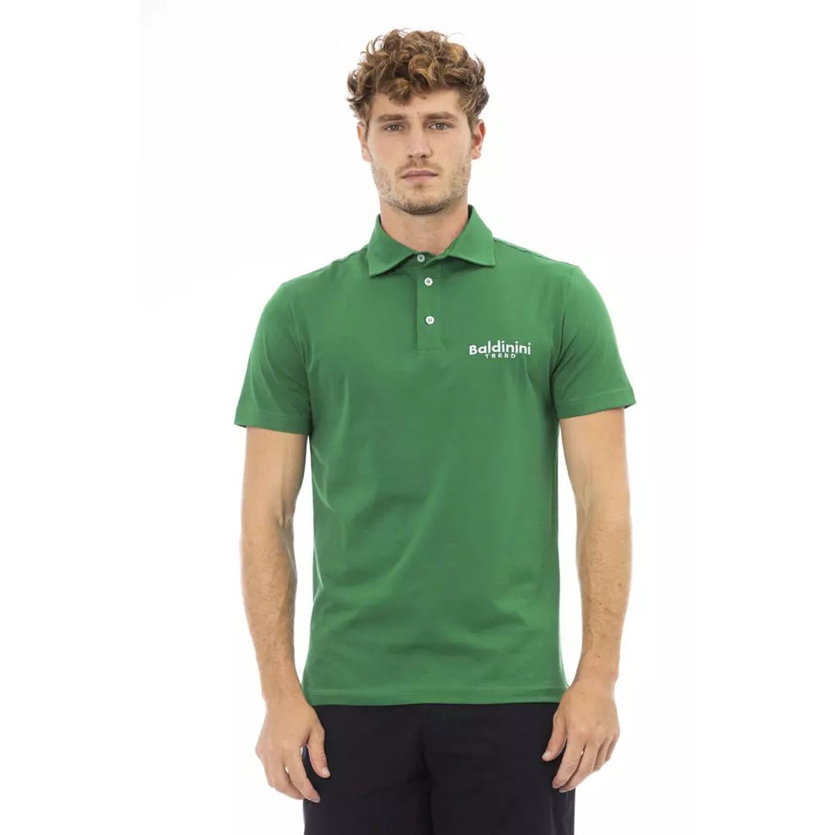 Baldinini Trend Baldinini Grøn Bomuld Polo Shirt