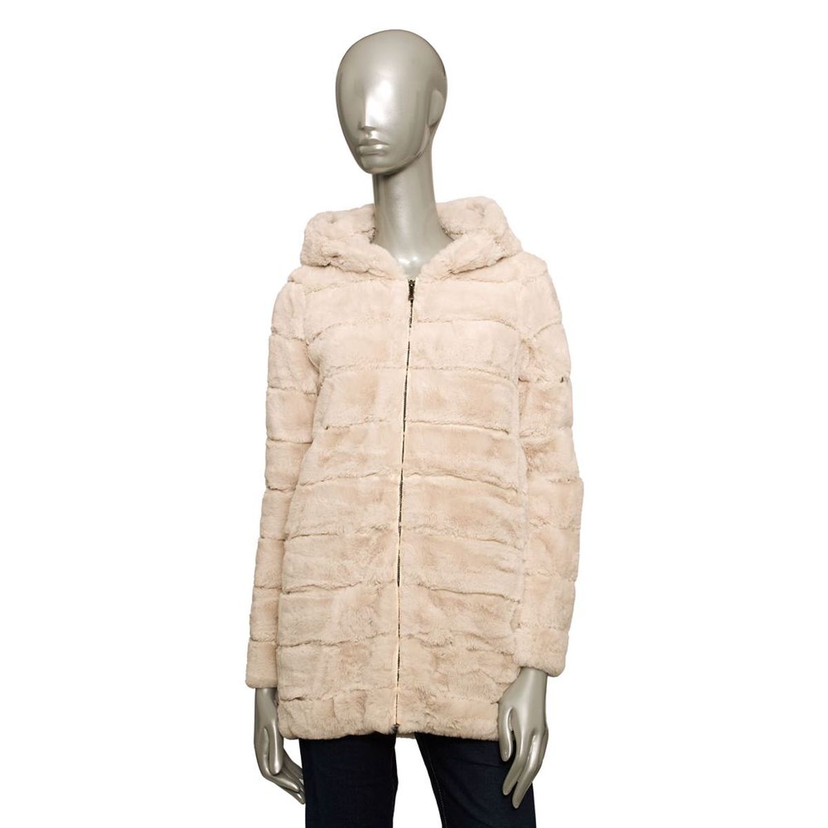 Baldinini Trend Beige Polyester Jackets & Coat