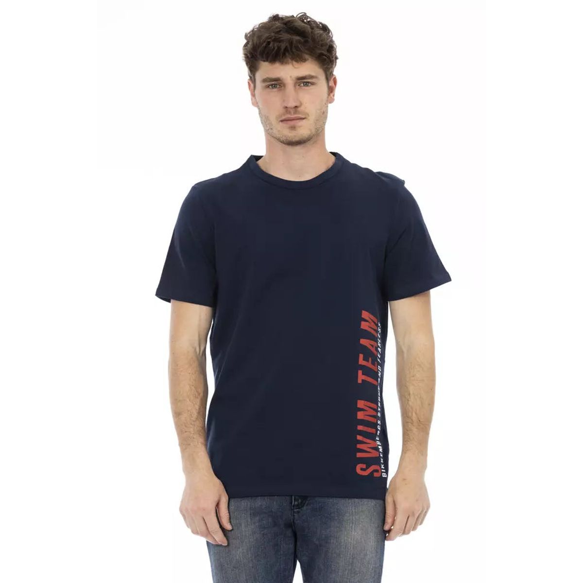 Bikkembergs Army Cotton Blend Printed T-shirt