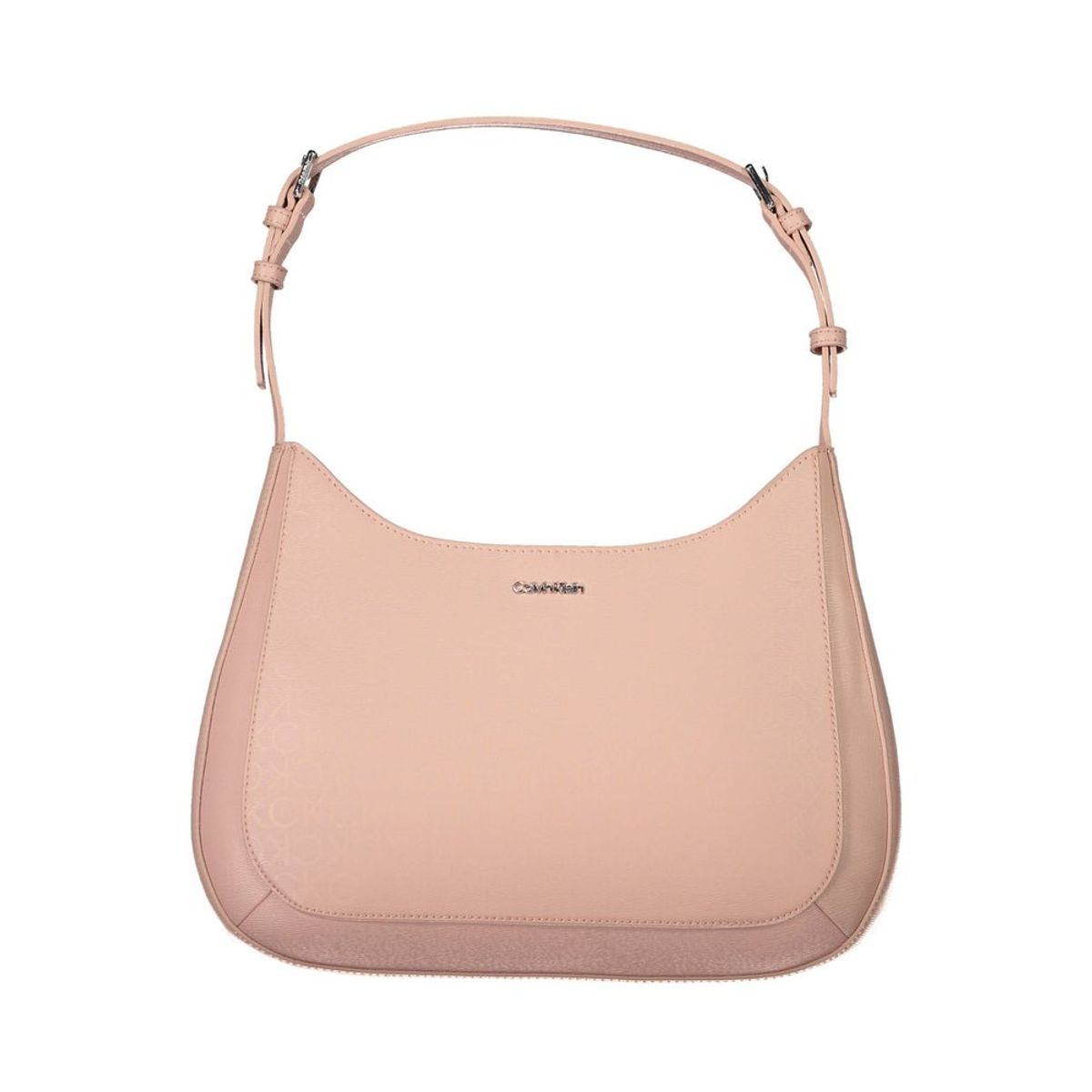 Calvin Klein Chic Pink Shoulder Bag with Contrasting Details