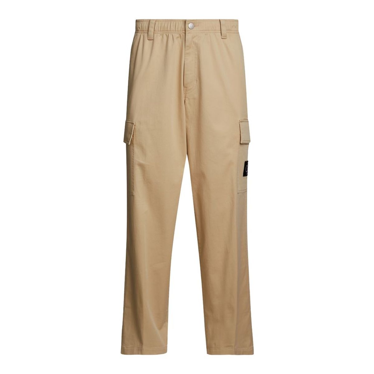 Calvin Klein Jeans Beige Cotton Rigenerato Jeans & Pant