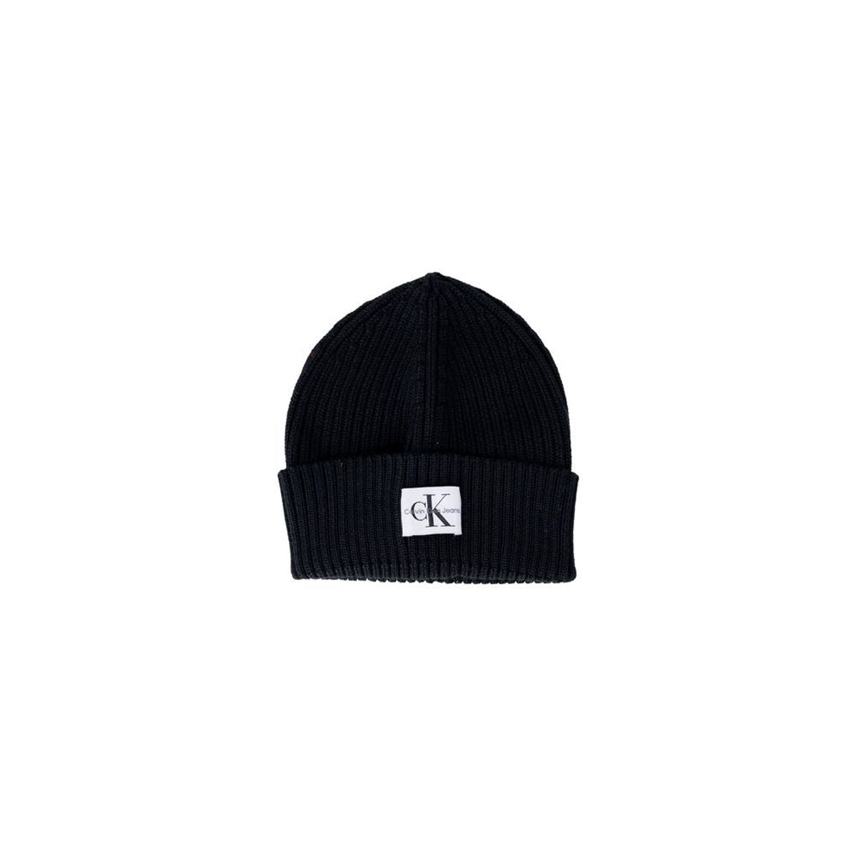 Calvin Klein Jeans Black Wool Hat