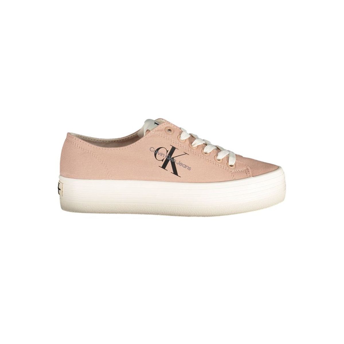 Calvin Klein Pink Cotton Dame Sneakers