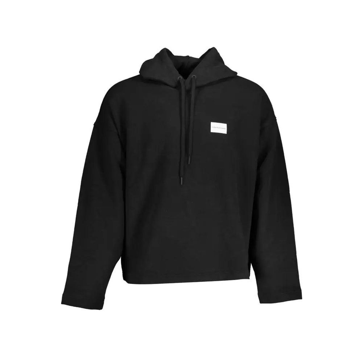 Calvin Klein Sleek Cotton Hooded Sweatshirt