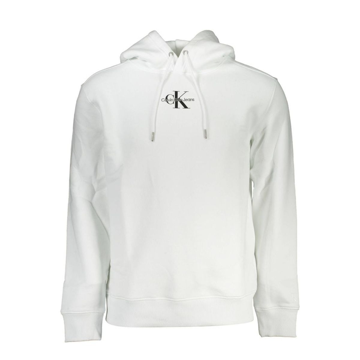 Calvin Klein White Cotton Men Sweater