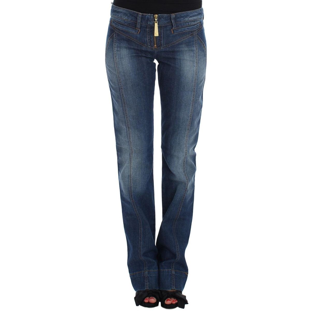 Cavalli Chic Boot Cut Blue Wash Denim